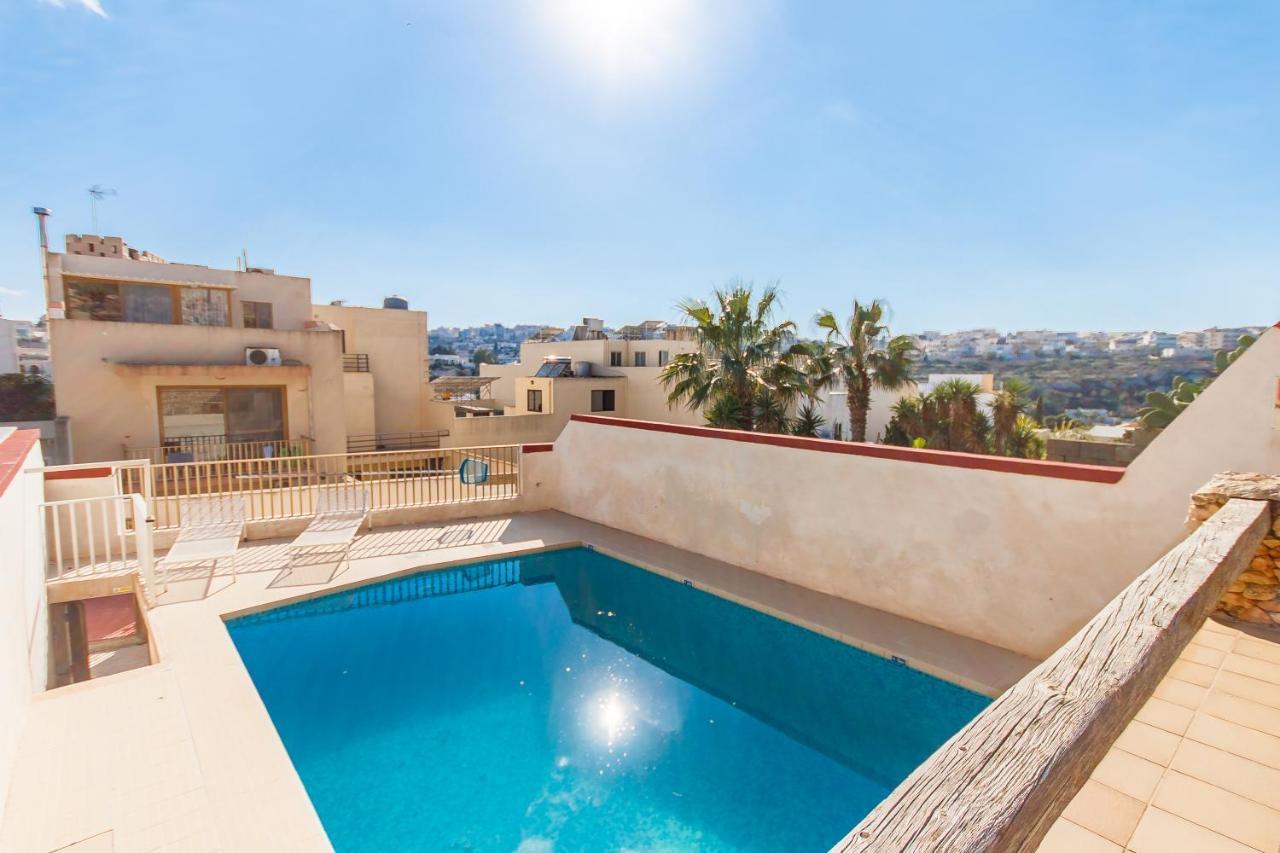 Pool And Sea Merill Apartments - Happy Rentals Mellieha Exterior foto