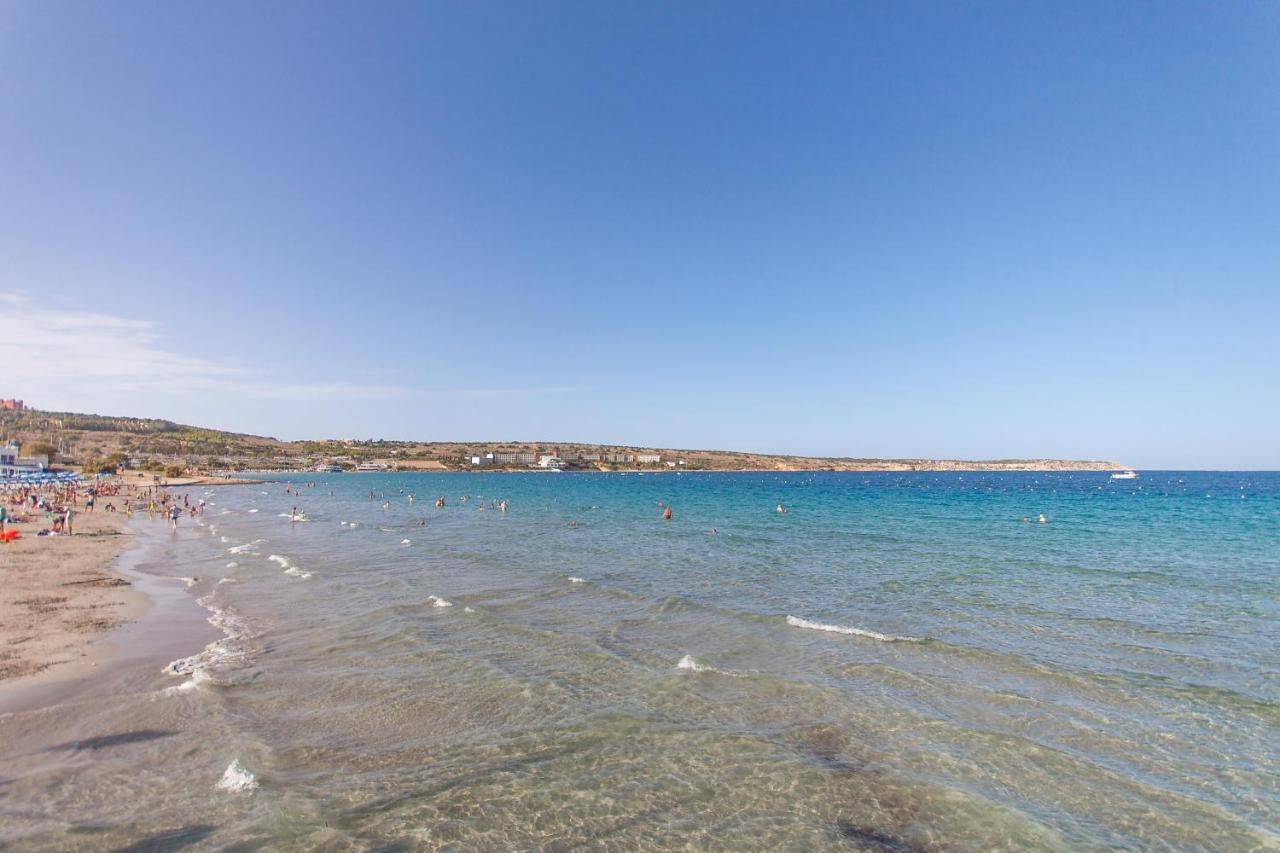 Pool And Sea Merill Apartments - Happy Rentals Mellieha Exterior foto