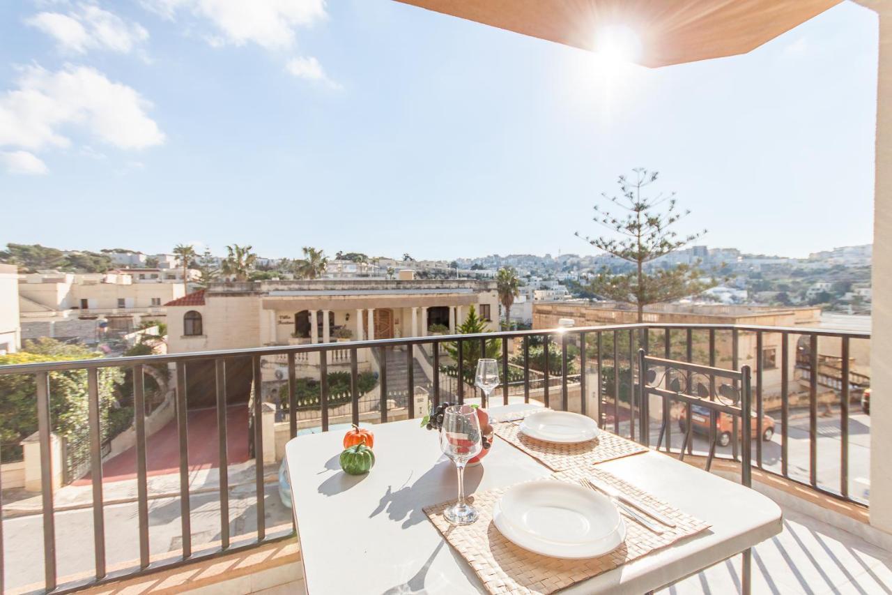 Pool And Sea Merill Apartments - Happy Rentals Mellieha Exterior foto