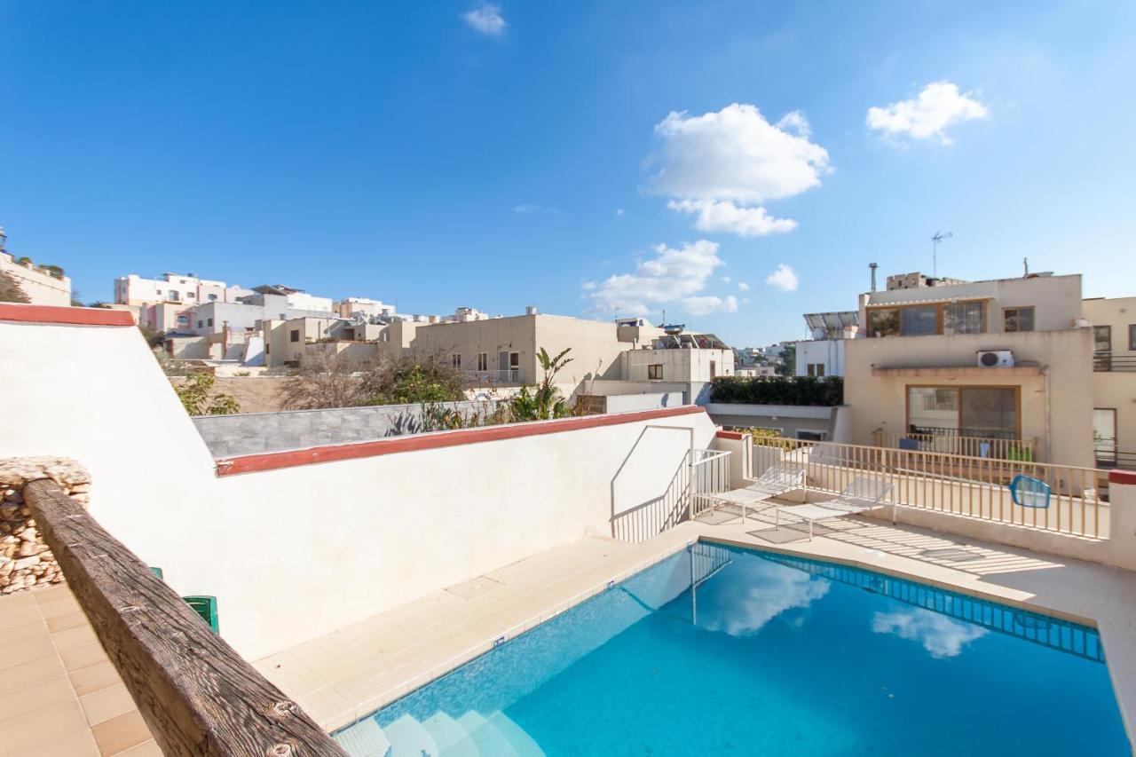 Pool And Sea Merill Apartments - Happy Rentals Mellieha Exterior foto